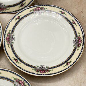 Antique JEAN BOYER J B LIMOGES FRANCE Bread and Butter Plate Roses -BOJ5